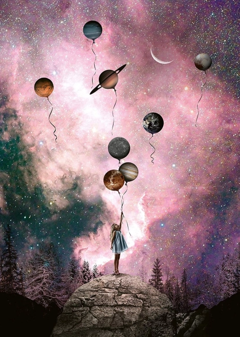 Schmidt puzzle Desire for the Planet 1000 pieces