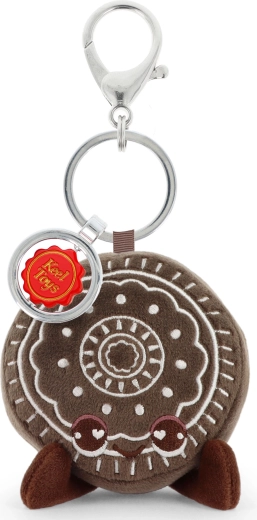 Keeleco brelok do torby czekoladowe ciastko 12 cm