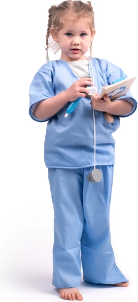 Costume da medico per bambini BIGJIGS TOYS