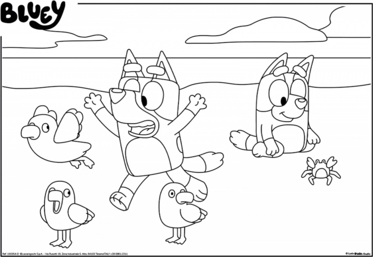 Double the fun: assembling and coloring