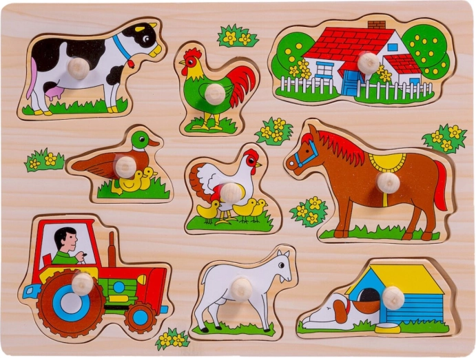 Allegri motivi della fattoria che invitano all’esplorazione