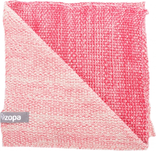 Children's Melange Blanket in Wine Red