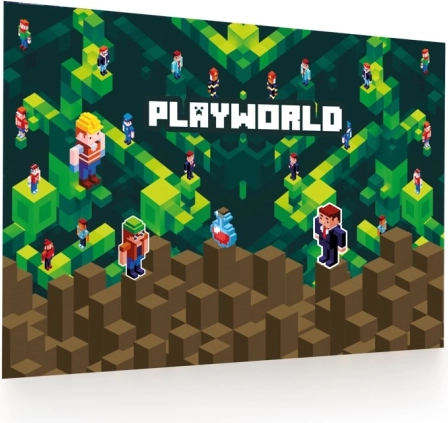 Table Mat Playworld 60x40cm