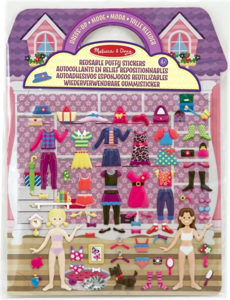 Adesivi 3D riutilizzabili – moda e travestimenti