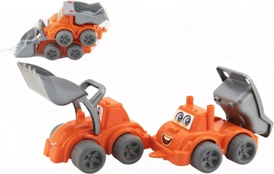 Macchine edili di plastica per bambini 2 pz a spinta libera