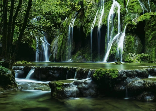 Heye puzzel Magische bossen Watervallen 1000 stukjes