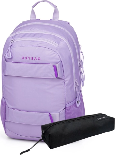 Studentski ruksak i torbica OXY SPORT Violet