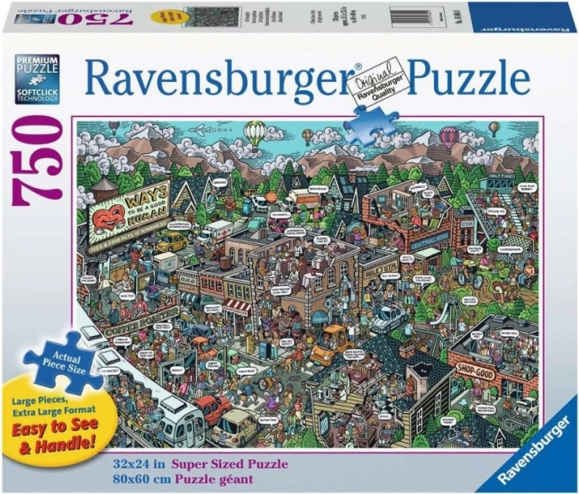 Ravensburger puzzle Akty dobroci 750 elementów