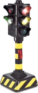 jelzőlámpa hanggal és automatikus fényváltással 12 cm