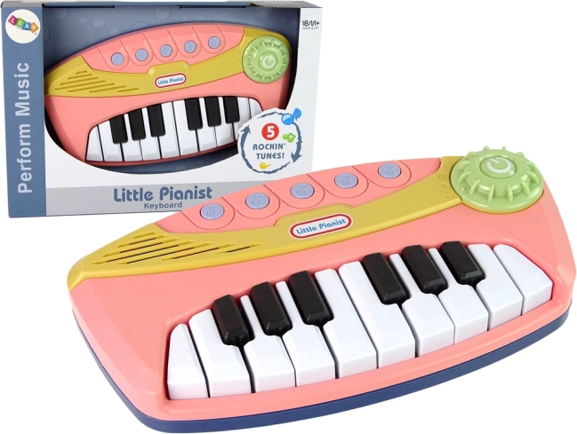 Pianoforte rosa interattivo Little Pianist
