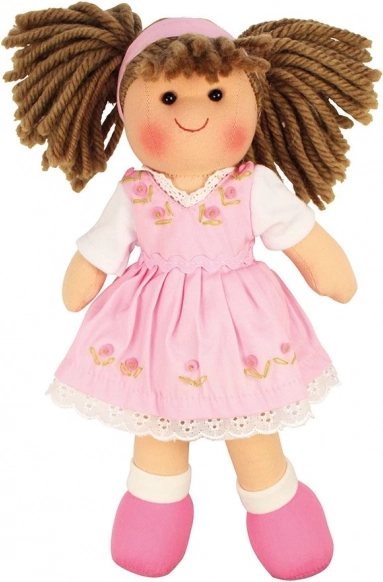 Látková bábika Rose od Bigjigs Toys 28 cm