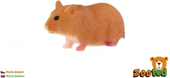 plastična figurica zamorca 6 cm u vrećici