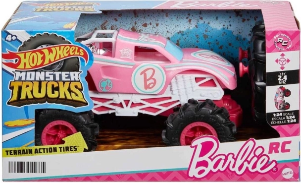 RC Monster Truck Barbie 1:24