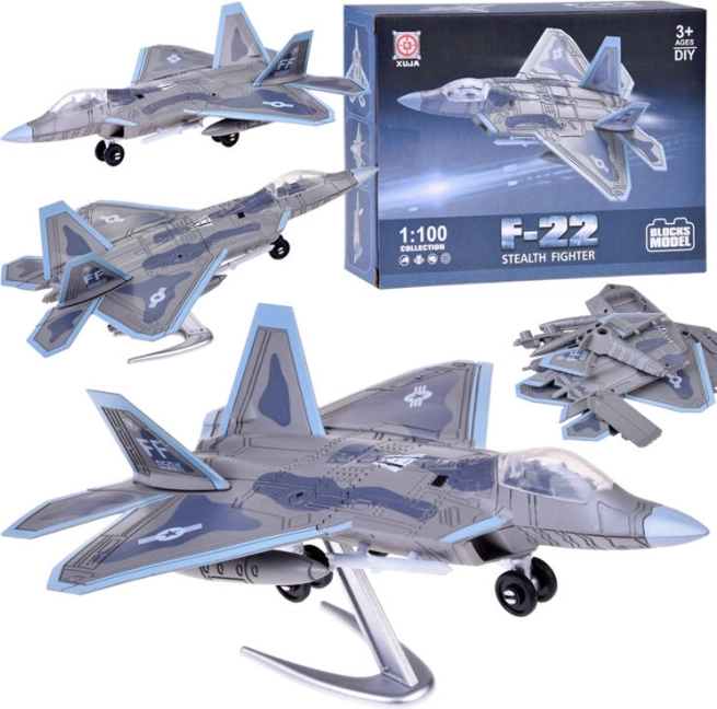 Gradbeni model F-22 Raptor Jokomisiad