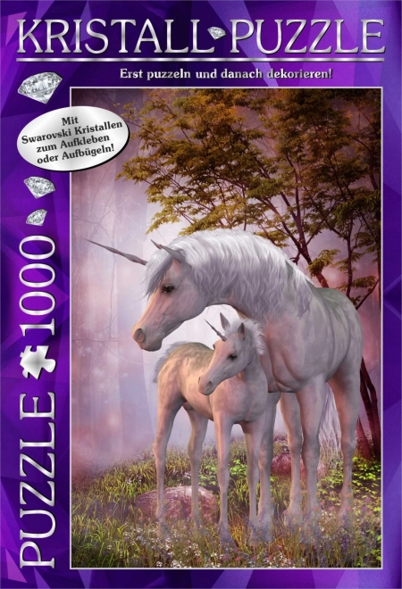 Puzzle Swarovski drágakövekkel - Az én álomvilágom 1000 darab