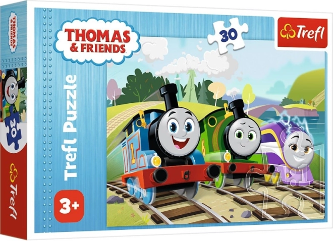 Puzzle 30 kosov – veseli Tomaž (Thomas & Friends)