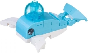 Mini byggesæt Hval fra L-W Toys
