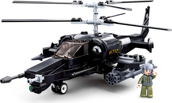 Costruzione dell'elicottero Sluban Ka-50 Squalo Nero