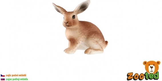 Figurica zekića – realistično mladunče, 6 cm