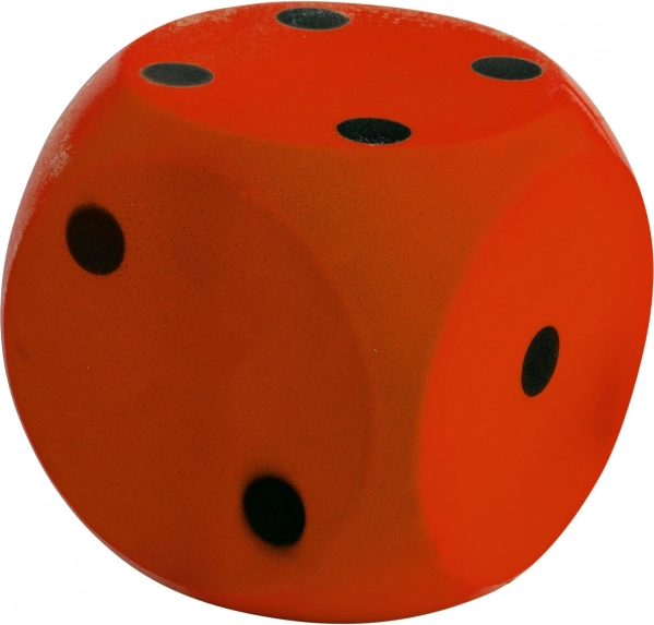 Androni cube en mousse souple 10 cm – rouge