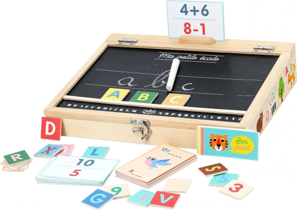 Vilac petite ardoise scolaire avec accessoires