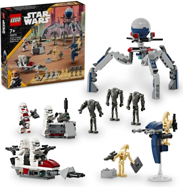 LEGO Star Wars kamppakke med klonsoldat og kampdroide