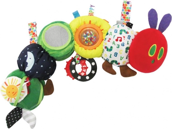 Kleurrijke textiel actieve pluche Rups