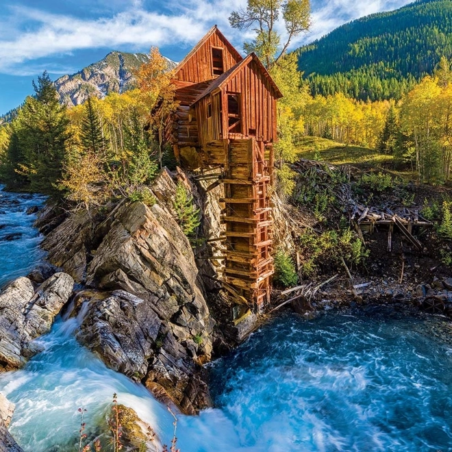 Puzzel Crystal Mill, Colorado 1000 stukjes