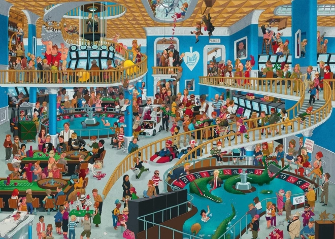 Puzzel Chaotisch Casino 1000 st.