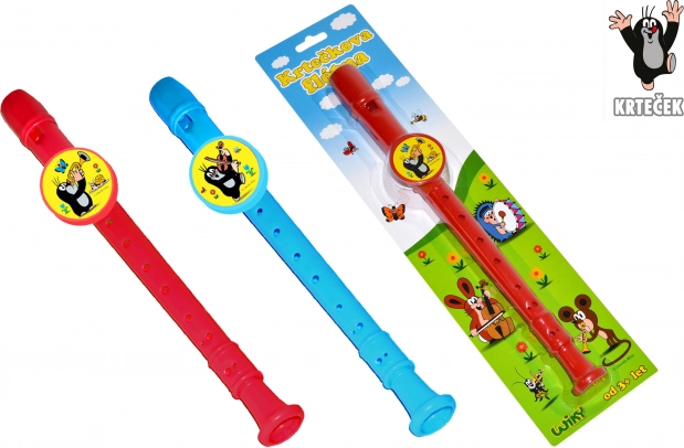 Kinderfluit Krtek 33 cm