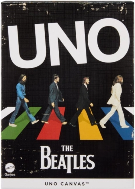 Gra karciana UNO – THE BEATLES, edycja Canvas