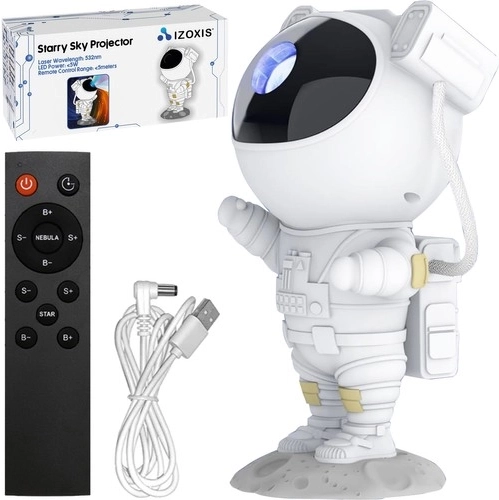 Projektor noční hvězdné oblohy Astronaut LED IZOXIS