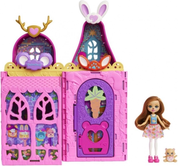 Maison de l'Amitié Enchantimals avec meubles et accessoires
