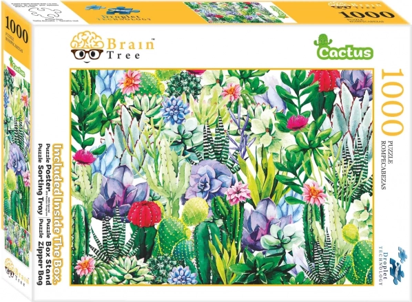 Puzzle Brain Tree Kakteen 1000 Teile