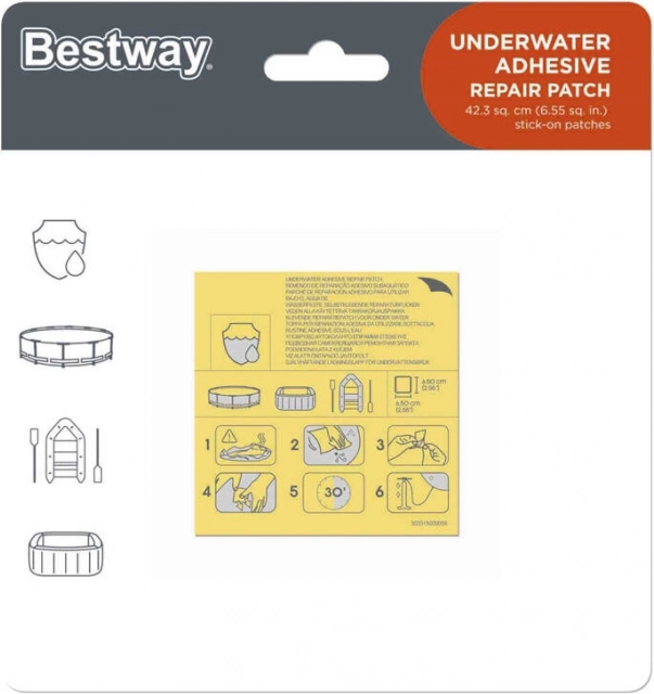Bestway medencejavító tapasz készlet