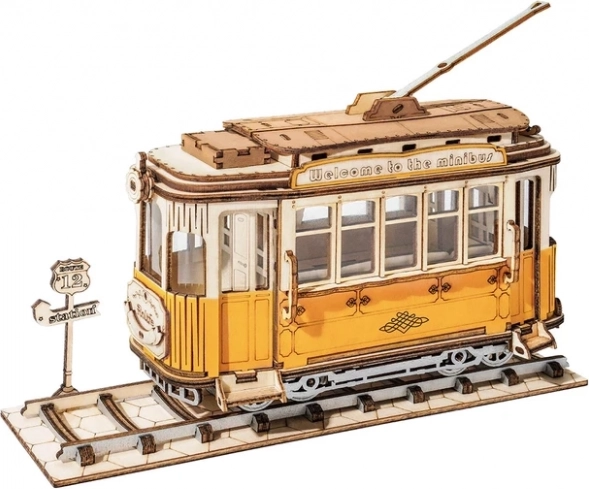 3D puzzle en bois Tramway de Rolife