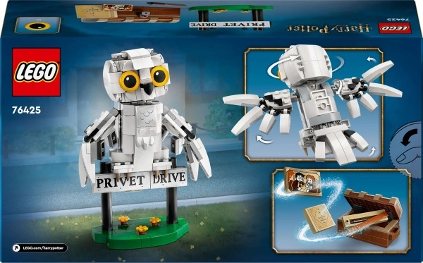 Lego Harry Potter Hedvig på besøg på Ligustervænget 4