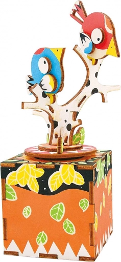 Carillon – Puzzle 3D in legno Uccellini canterini ROBOTIME
