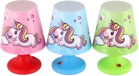 Mini lampe enfant avec motif licorne