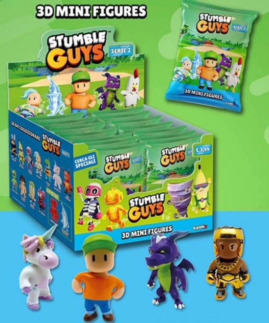 Stumble Guys – komplet 3 zbirateljskih figur v oknu
