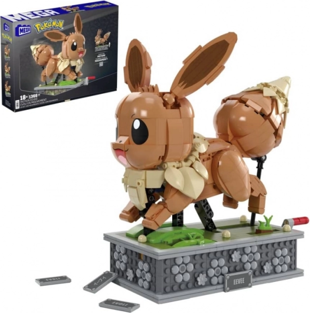 Jeu de construction Mega Pokémon Évoli