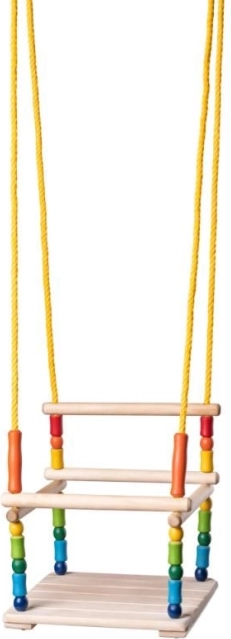 Holzschaukel für Kinder bis 35 kg
