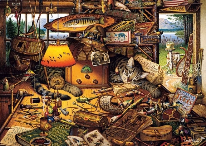Puzzle Max az Adirondack-hegységben 1000 darab