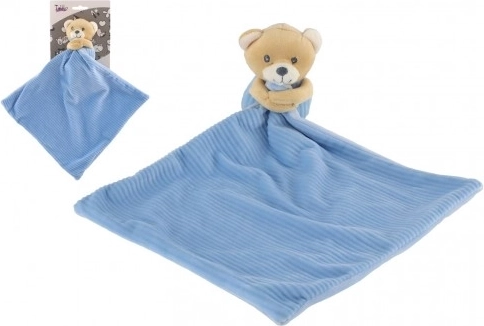 Pluchen knuffeldoekje Miluš – beertje 25 × 25 cm