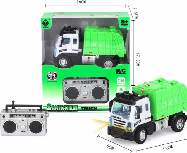 R/C Mini Kamion za Smeće s LED Svjetlima