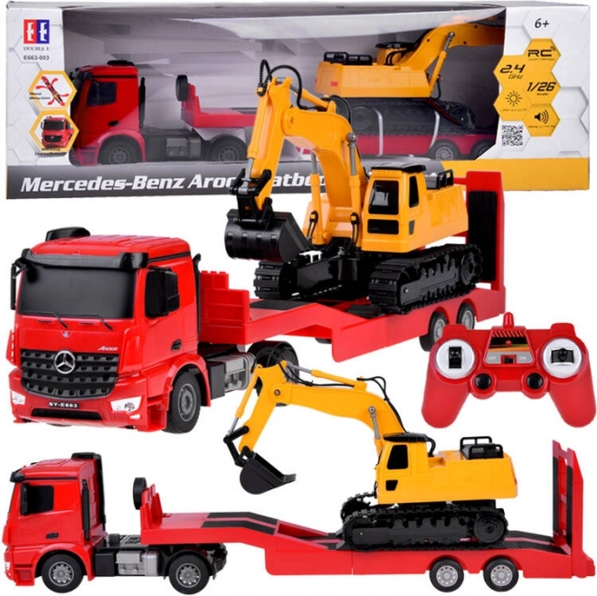 Mercedes-Benz remote control construction set