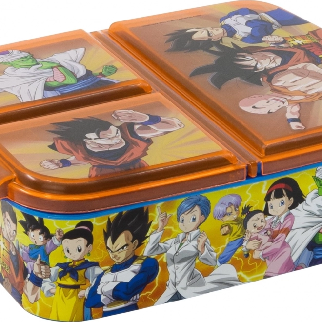 Višenamjenska kutija za užinu DRAGON BALL s pregradama