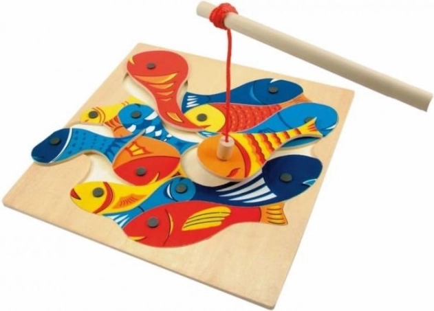 Gioco magnetico pesca WOODY
