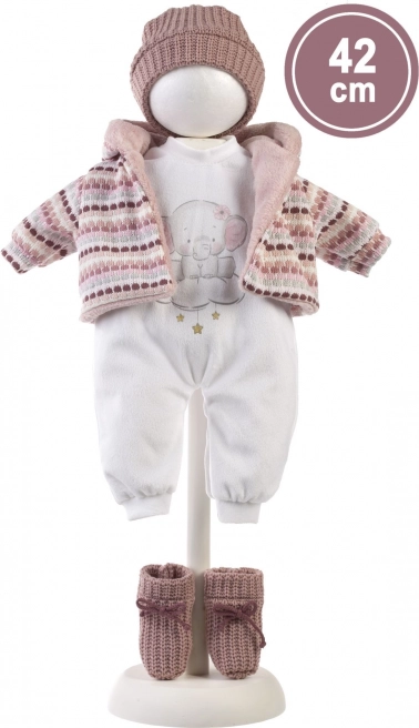 Ruhaszett 42 cm-es babához