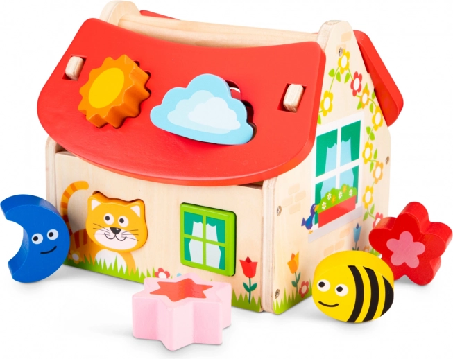 Shape Sorting House for Kids